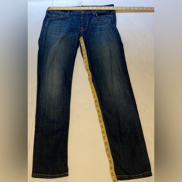 7 for all mankind skinny boyfriend jeans, size 28. - Picture 3 of 8